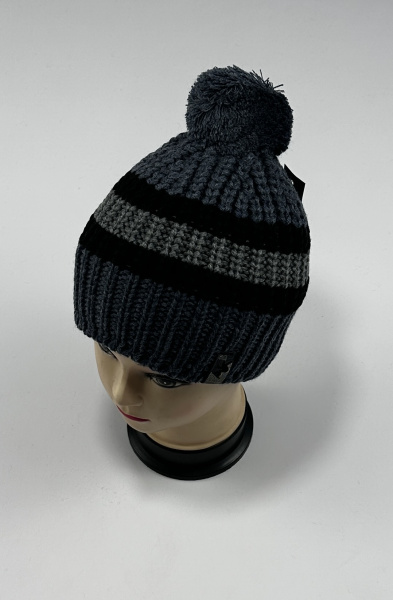 Шапка ГТМ Барс (джинс/серый)